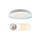 Plafon Nix Azul 42cm Redondo 3000k E 6000k 24w - 4000k 48w -