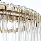 Plafon Nordecor Gouli 2894 50cm Led Bivolt Ouro Brilho Ouro B