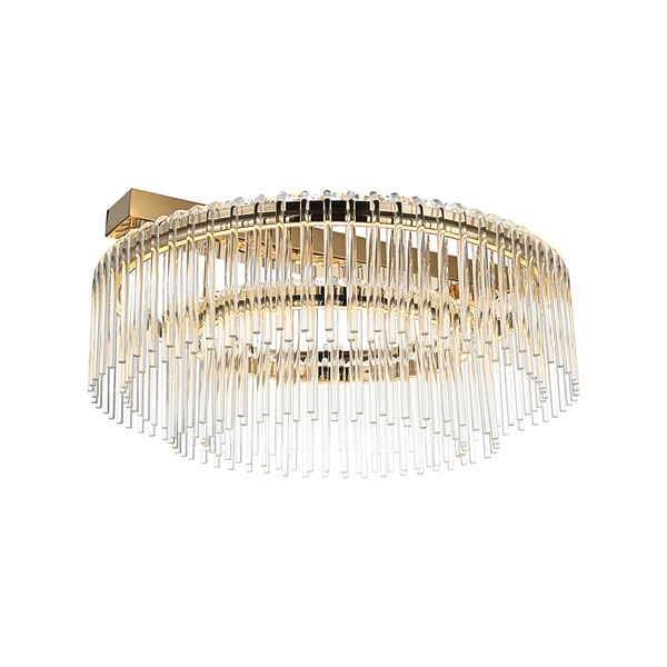 Plafon Nordecor Gouli 2895 Led Bivolt Ouro Brilho Ouro Brilho