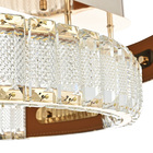 Plafon Nordecor Gulty 2902 Led Bivolt Ouro Brilho