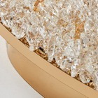 Plafon Nordecor Jou Gr 2769 Led Bivolt Dourado Brilho Dourado