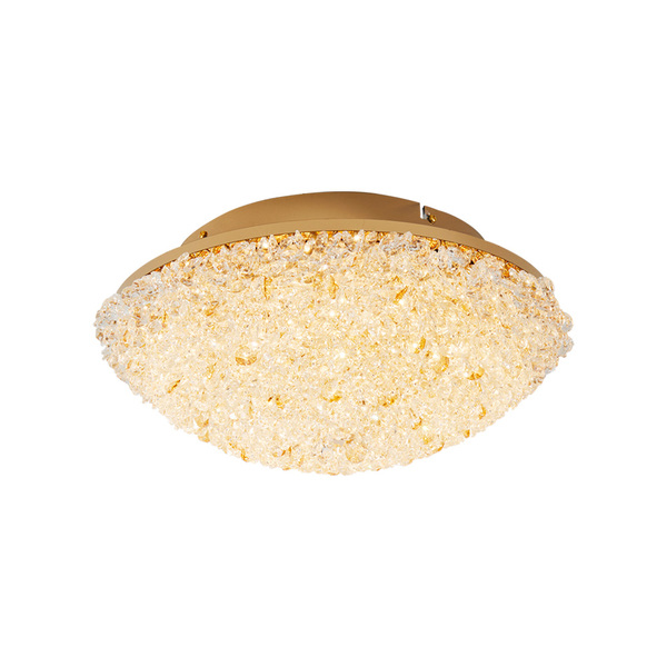 Plafon Nordecor Jou Gr 2769 Led Bivolt Dourado Brilho Dourado