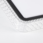 Plafon Nordecor Kenle 2667 Quadrado Led Bivolt Preto Preto 26