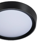 Plafon Nordecor Meny 2346 Led 29w 40cm Bivolt Preto