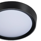 Plafon Nordecor Meny 2347 Led 35w 50cm Bivolt Preto