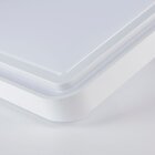 Plafon Nordecor Zony Quadrado 2671 Led Bivolt Branco Ajustável