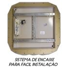 Plafon Otto Led 35w 2700k Ouro Quadrado 50cm St1776