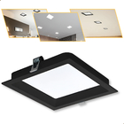 Plafon Painel Embutir De Led Quadrado 18w 4000k Recuado Bivol