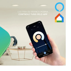 Plafon Painel Quadrado Embutir 24w Inteligente Smart Wi-fi