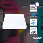 Plafon Painel Quadrado Sobrepor 24w Inteligente Smart Wi-fi A