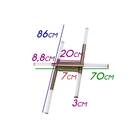 Plafon Palito Pale Led 36w Gold 70cm Bella Cd017 St2189