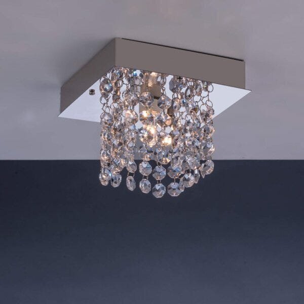 Plafon Para 1 Lâmpada G9 Veneza Bronzearte Bronzearte