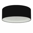 Plafon Para Sala Cilíndrico Sl-3008 Cúpula Cor Preto Branco