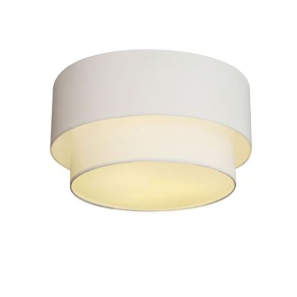 Plafon Para Sala Cilíndrico Sl-3045 Cúpula Cor Branco