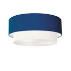 Plafon Para Sala Cilíndrico Sl-3064 Cúpula Cor Azul Marinho B
