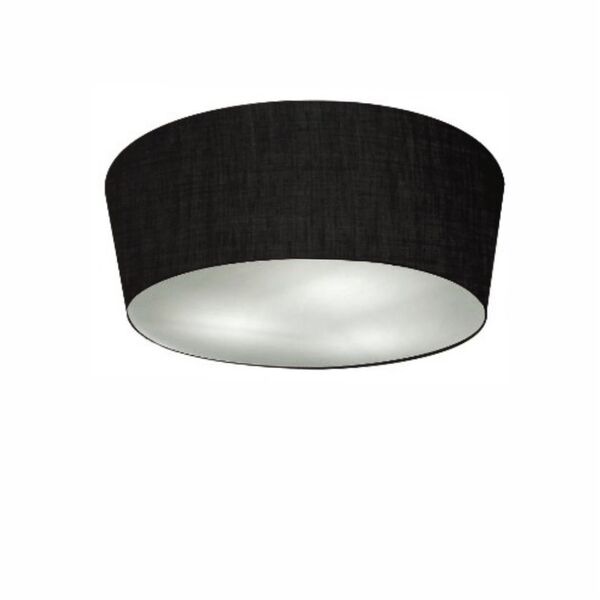 Plafon Para Sala Cone Sl-3003 Cúpula Cor Preto