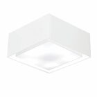 Plafon Para Sala Quadrado Sl-3039 Cúpula Cor Branco