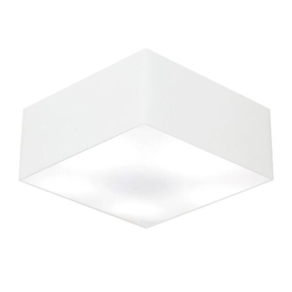 Plafon Para Sala Quadrado Sl-3053 Cúpula Cor Branco