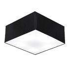 Plafon Para Sala Quadrado Sl-3053 Cúpula Cor Preto