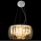 Plafon Pendente Lustre Cristal K9 40cm Bella Iluminação Hu644