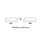 Plafon Pleno Redondo 3xe27 Blumenau Branco