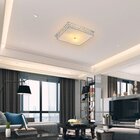 Plafon Quadrado 40cm London Startec Dourado