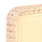 Plafon Quadrado De Cristal Acrílico Branco 18cm Led 15w 3000k