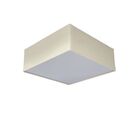 Plafon Quadrado Md-3001 Cúpula Em Tecido 35x35x12cm Algodão C