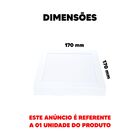 Plafon Quadrado Sobrepor 12w Branco Neutro Avant