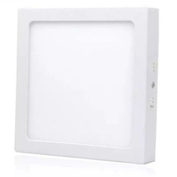 Plafon Quadrado Sobrepor Painel Led 18w 22cm 4000k Bivolt