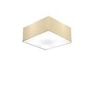 Plafon Quadrado Sobrepor Vivare Md-3000 Cúpula Em Tecido 25x2