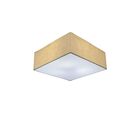Plafon Quadrado Sobrepor Vivare Md-3000 Cúpula Em Tecido 25x2