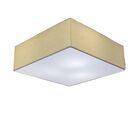Plafon Quadrado Vivare Md-3002 Cúpula Em Tecido 50x50x15cm -