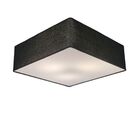 Plafon Quadrado Vivare Md-3002 Cúpula Em Tecido 50x50x15cm -