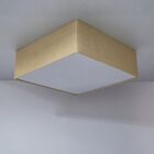 Plafon Quadrado Vivare Md-3002 Cúpula Em Tecido 50x50x15cm -