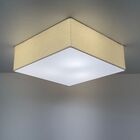 Plafon Quadrado Vivare Md-3051 Cúpula Em Tecido 15/45x45cm -