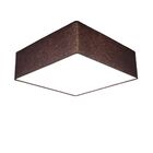 Plafon Quadrado Vivare Md-3051 Cúpula Em Tecido 15/45x45cm -