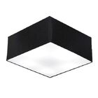 Plafon Quadrado Vivare Md-3053 Cúpula Em Tecido 21/60x60cm -
