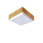 Plafon Quadrado Vivare Md-3089 Cúpula Em Tecido 40x40cm - Biv