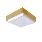 Plafon Quadrado Vivare Md-3090 Cúpula Em Tecido 45x45cm - Biv