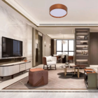 Plafon Ravena Cobre 4 Lampadas Tualux