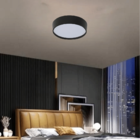 Plafon Ravena Preto 4 Lampadas Tualux