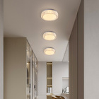 Plafon Redondo De Cristal Acrílico Branco 20cm Led 15w 3000k