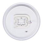 Plafon Redondo com Led 3 Cores 20W Hevvy Iluminação Genova Red 6X30cm Branco