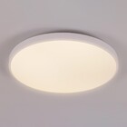 Plafon Redondo com Led 3 Cores 31W Hevvy Iluminação Verona Red 5X37cm Branco