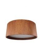 Plafon Redondo Madeira 30cm Mel