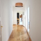 Plafon Redondo Madeira 30cm Mel