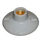 Plafon Redondo Para Lâmpada Inteiro Porcelana - Foxlux