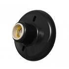 Plafon Redondo Preto - Enerbras - 055-ep