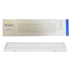 Plafon Retangular Sobrepor 15x60cm 20w Branco Frio 6500k